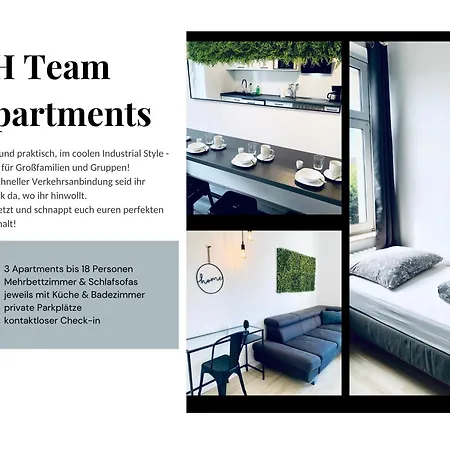 Appartement Moderne I Zentral I Grosser Parkplatz *