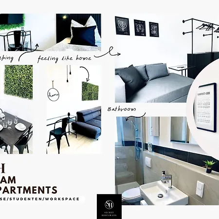 Moderne I Zentral I Grosser Parkplatz Apartament Duisburg