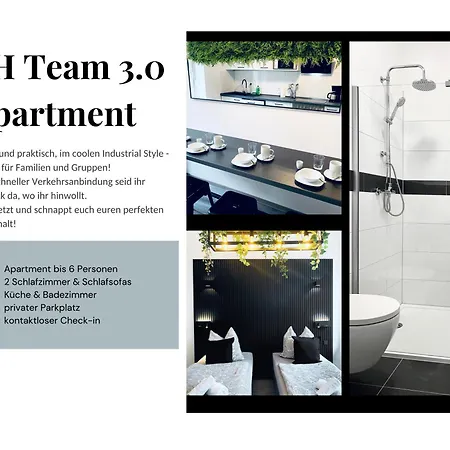 Appartamento Moderne I Zentral I Grosser Parkplatz Duisburgo