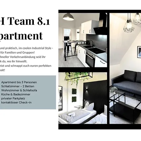 Sh-team For Work & Travel With Free Parking Apartment Duisburg