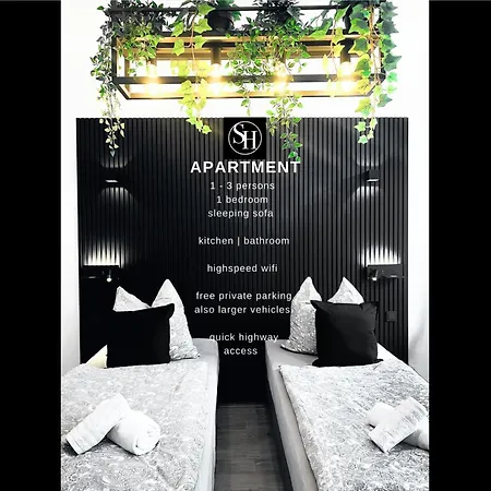 Appartement Moderne I Zentral I Grosser Parkplatz