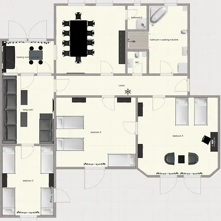 Apartment Sh-team For Work & Travel With Free Parking Duisburg