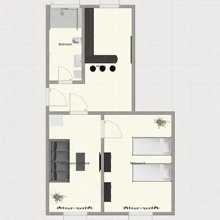 Moderne I Zentral I Grosser Parkplatz 杜伊斯堡